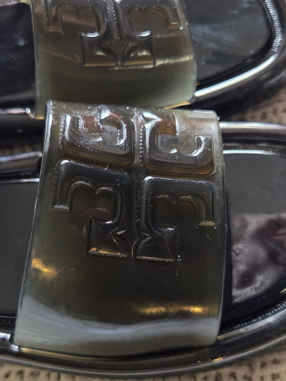 Tory Burch Women's Bubble Miller Jelly Slides Size 9 - Picture 5 of 12